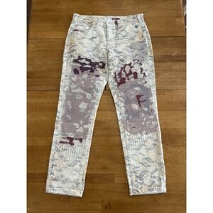 Anthropologie Pilcro Women's mid-ride Slim Boyfriend Jeans - Multicolor Sz 28